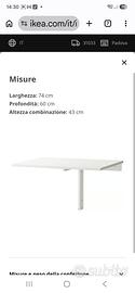 tavolino/scrivania chiudibile  Ikea Norberg