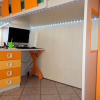 Scrivania GIESSEGI con 4 cassetti 120x75x58