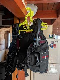 GAV Subacqueo SeaQuest Pro QD+ Aqua lung taglia s 