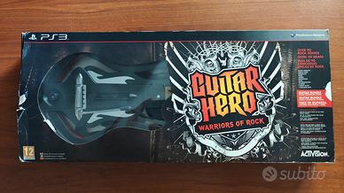 Guitar Hero Warrior of rock PS3 Bundle originale 