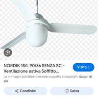 Ventilatore da soffitto