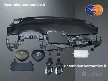 Toyota C-HR 1° Cruscotto airbag completo kit airba