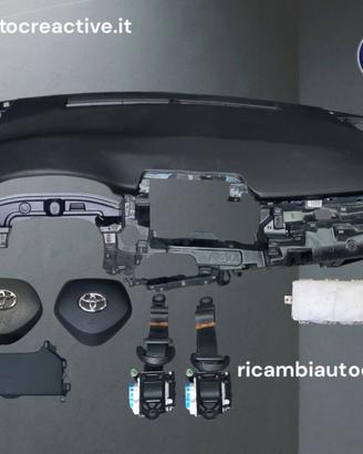 Toyota C-HR 1° Cruscotto airbag completo kit airba