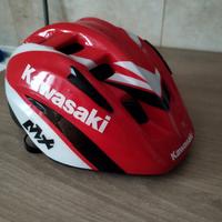 casco bicicletta bambino taglia 48-52 Kawasaki 