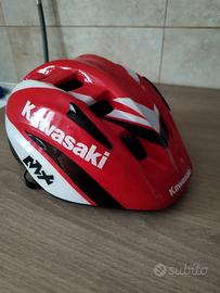 casco bicicletta bambino taglia 48-52 Kawasaki 