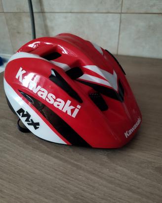 casco bicicletta bambino taglia 48-52 Kawasaki 