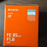 Sony FE 85mm f1.8