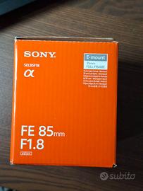 Sony FE 85mm f1.8