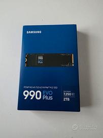 Samsung ssd nvme  2 tb  990 Evo plus 