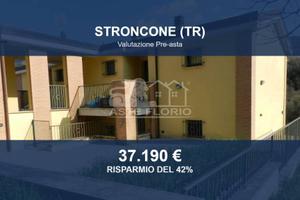 Immobile in asta di 43 m² con box auto a Stroncone