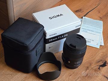 obiettivo Sigma 35mm f/1.4 DG HSM Art (Nikon F)