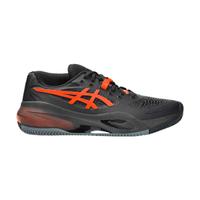 asics gel resolution x black shocking orange n. 47
