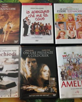 Dvd film 6 pezzi