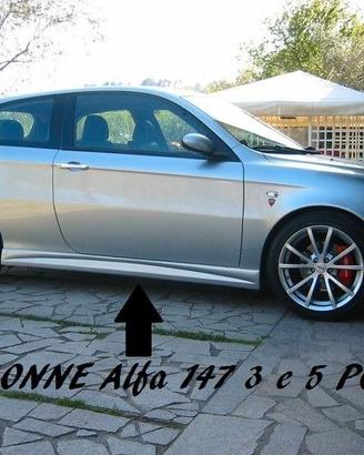 Minigonne in abs Alfa Romeo 147 3 e 5 porte