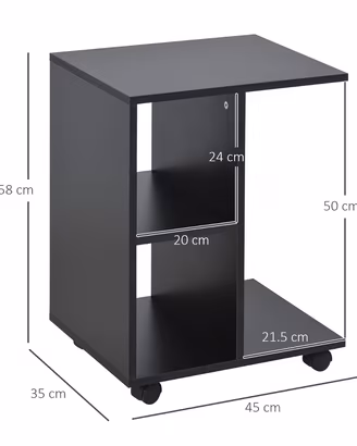 Mobiletto Tavolino con ruote nuovo
