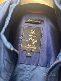 FAY - Trench azzurro taglia M