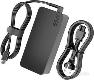 Alimentatore USB C 65W Caricatore Notebook Type C