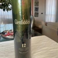 Whisky Glenfiddich 12 anni astuccio metallo