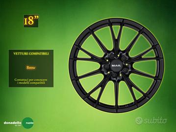Cerchio in Lega Mak 18" BMW - ricambio o scorta