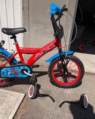 bici spiderman 14'