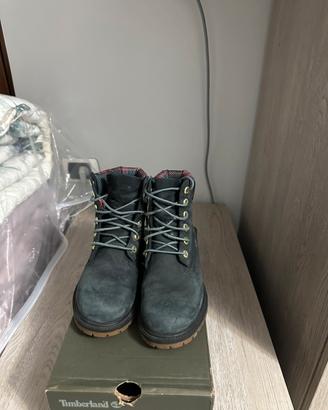 timberland 6 con dettaglio tarthan/scozzese