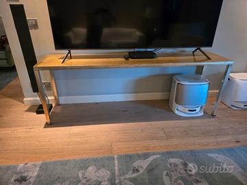 Tavolo mobile TV in metallo stile industrial