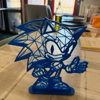 Sonic decorazione 3D