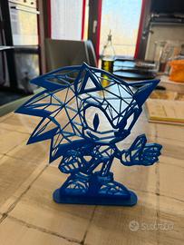 Sonic decorazione 3D