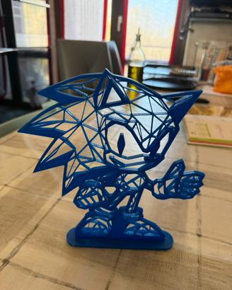 Sonic decorazione 3D