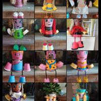 BAMBOLINE PER PIANTINE FIORITE