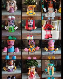 BAMBOLINE PER PIANTINE FIORITE