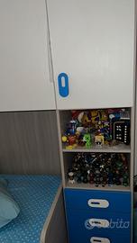 cameretta completa ragazzo con due letti 