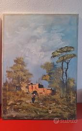 4 dipinti ad olio (misure 50 x 70 cm)