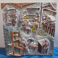 Ceramica di Faenza Alto Rilievo ( 4 Piani 22/100 )