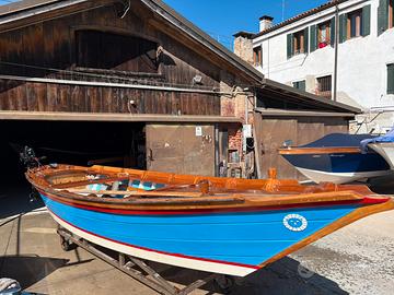 Sanpierota + motore Mercury 5HP sailing