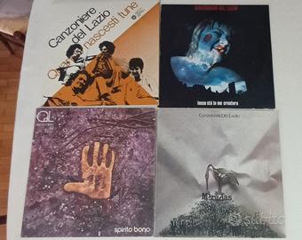 4 VINILI ORIGINALI ANNI ’70 CANZONIERE DEL LAZIO