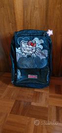 Zaino scuola Hello Kitty nero
