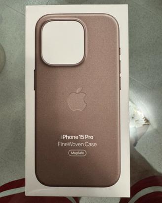 Apple Custodia FineWoven iPhone 15 Pro - Taupe