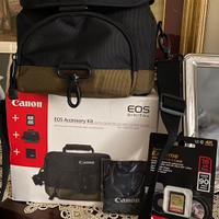 Canon Borsa + SD + Panno scamosciato