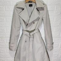 Trench Liu Jo donna beige con cintura taglia 42 S