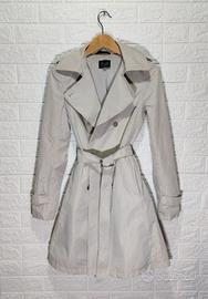 Trench Liu Jo donna beige con cintura taglia 42 S