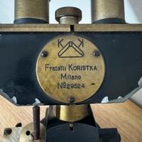 Microscopio Fratelli Koristka