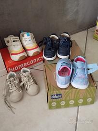 scarpine primi passi 