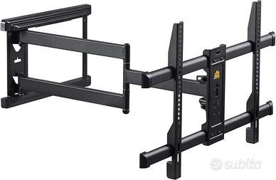 Supporto TV parete con braccio lungo 765mm