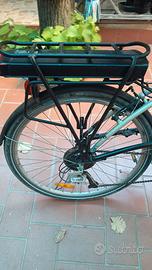 batteria bici con portapacchi post