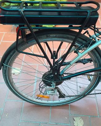 batteria bici con portapacchi post