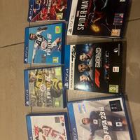 Giochi ps4 ps5 spiderman fifa altri