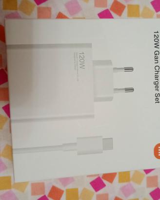 Caricatore Xiaomi GaN 120W con cavo USB