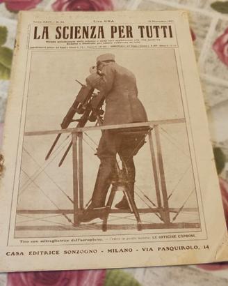 4 Riviste originali 1917-1918 Grande Guerra