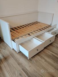 Letto divano 3 cassetti Ikea Hemnes 